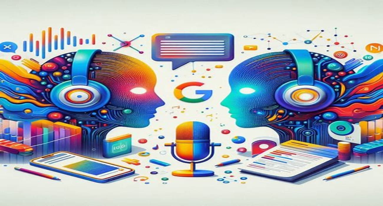 تفاعل تخيلي بين شخصين عبر أداة Audio Overview من Google لتحويل النص إلى محادثات صوتية بالذكاء الاصطناعي